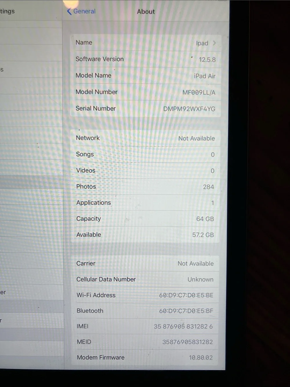Apple iPad in Gray - Sleek Tablet